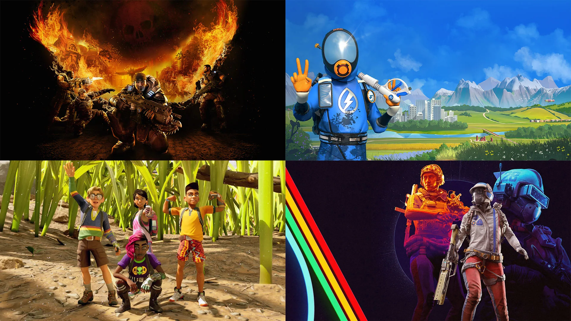 Xbox Game Pass couch co-op game artwork
