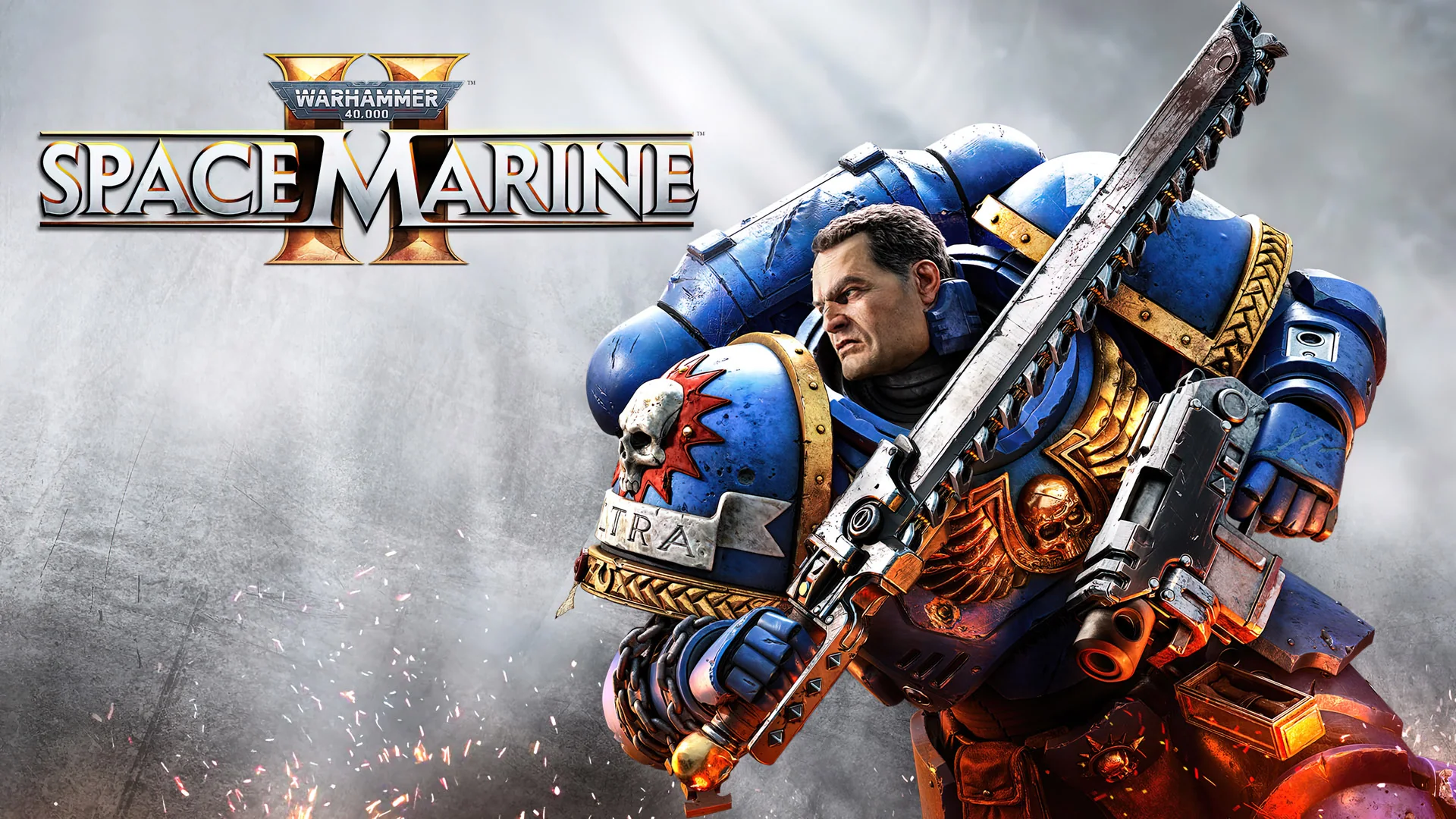 Warhammer 40,000 Space Marine II official key art used in Xbox's January 2026 Game Pass announcement