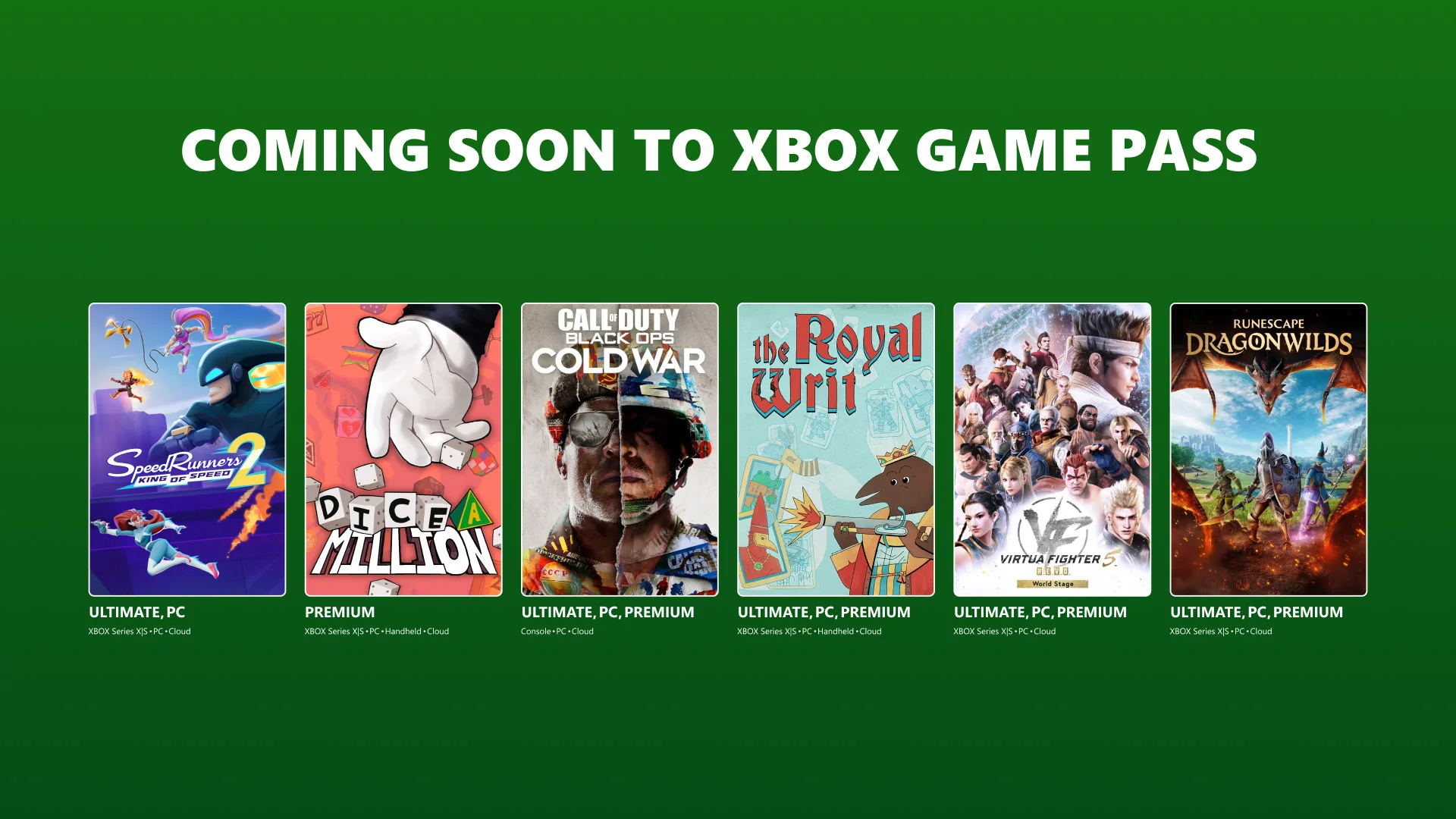 Xbox Game Pass September 2026 Games: Wave 1