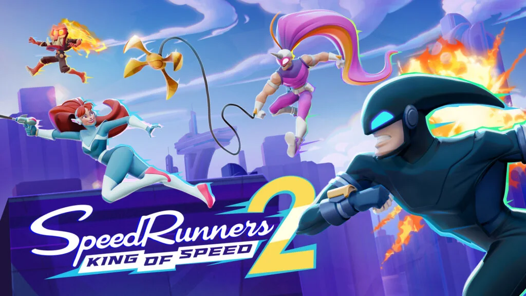 SpeedRunners 2 competitors racing in official Xbox artwork