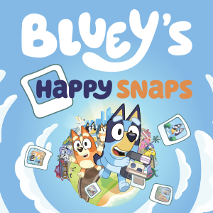 Bluey's Happy Snaps cover art