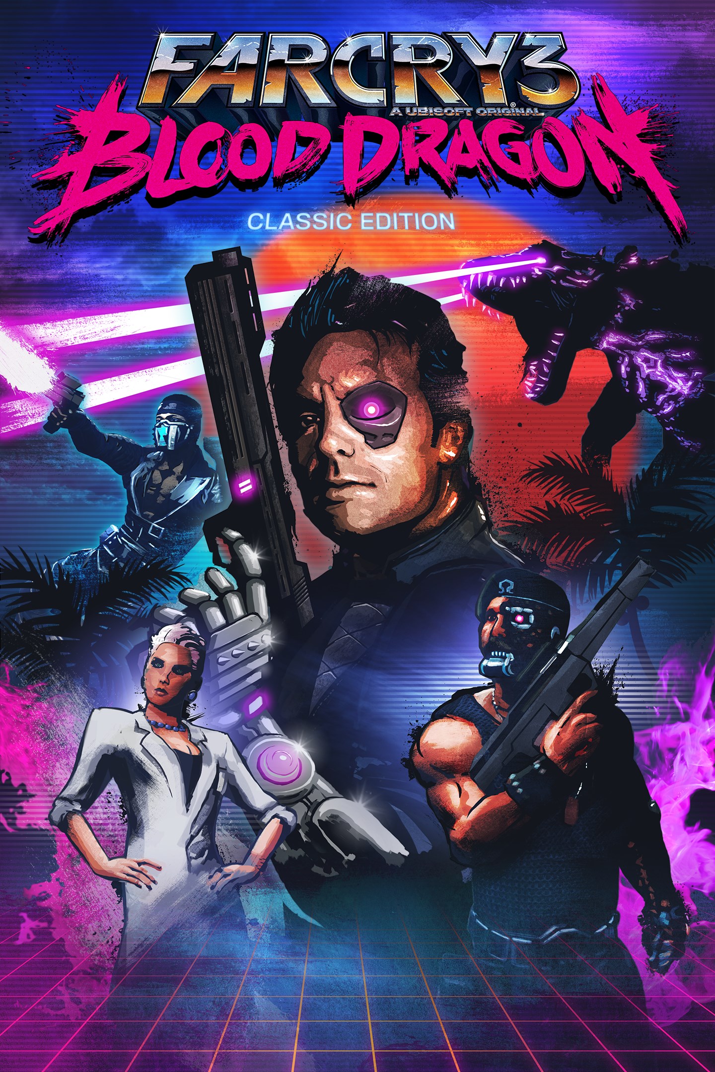 FAR CRY 3 BLOOD DRAGON cover art