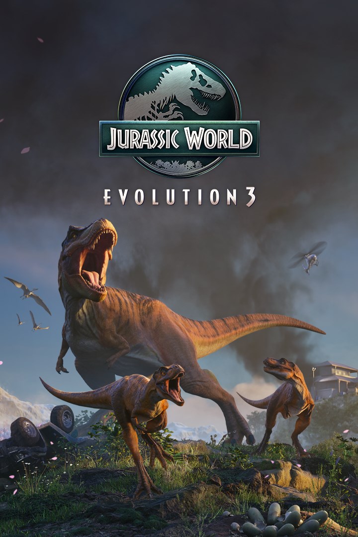 Jurassic World Evolution 3 cover art