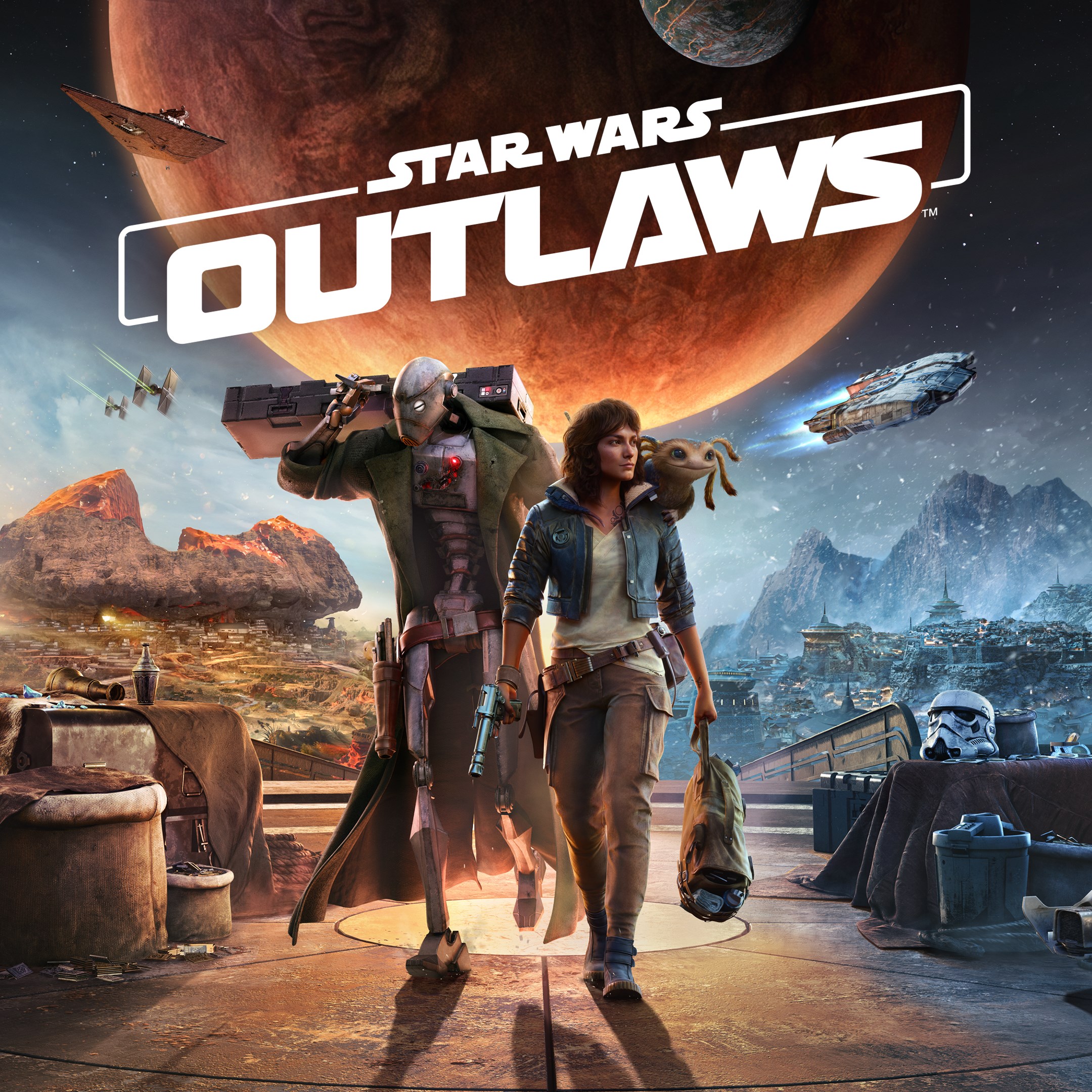 Star Wars Outlaws cover art